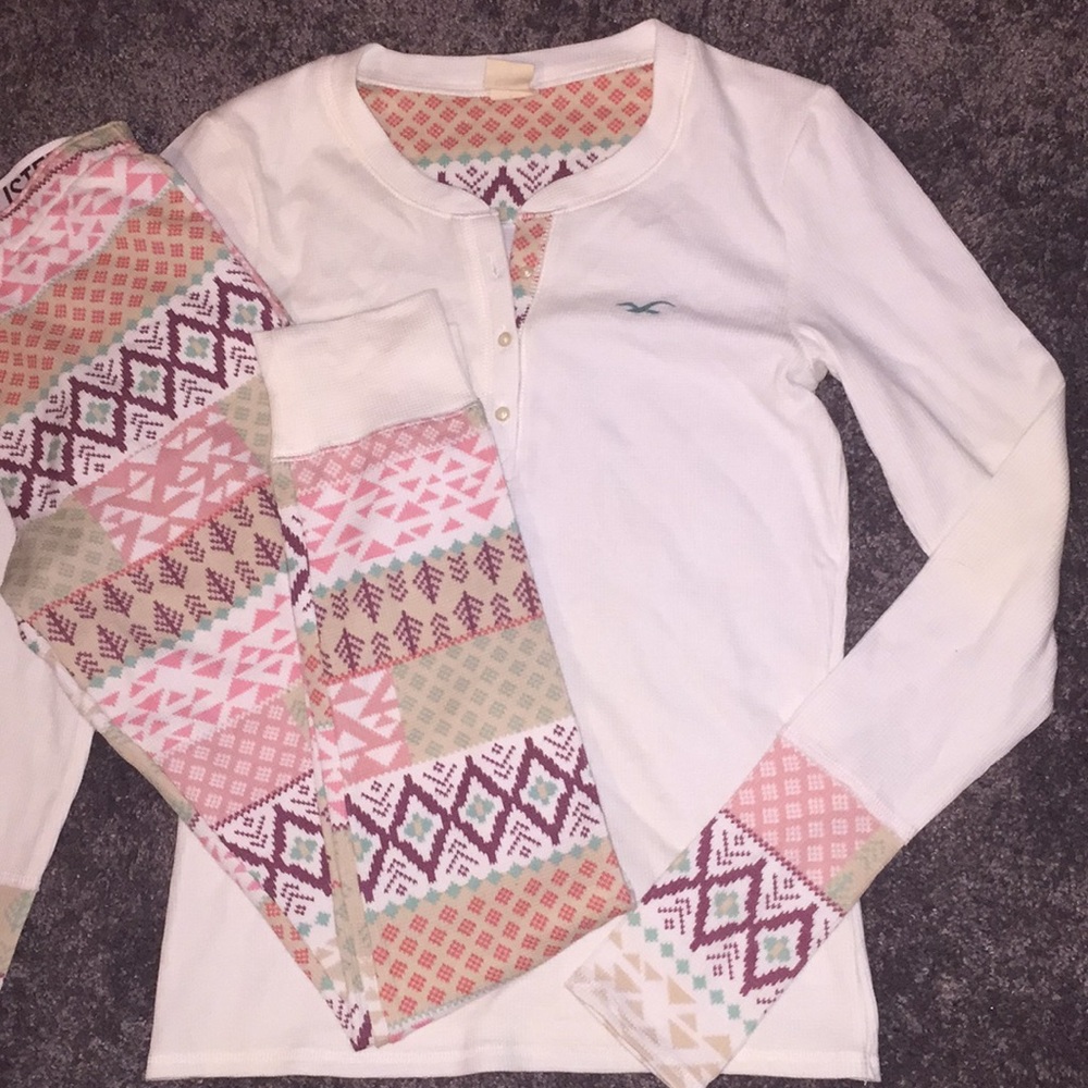 Hollister pajama set